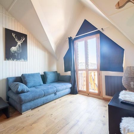 Le Cerf - Duplex Avec Superbe Vue Montagne Apartment Les Angles  Exterior photo